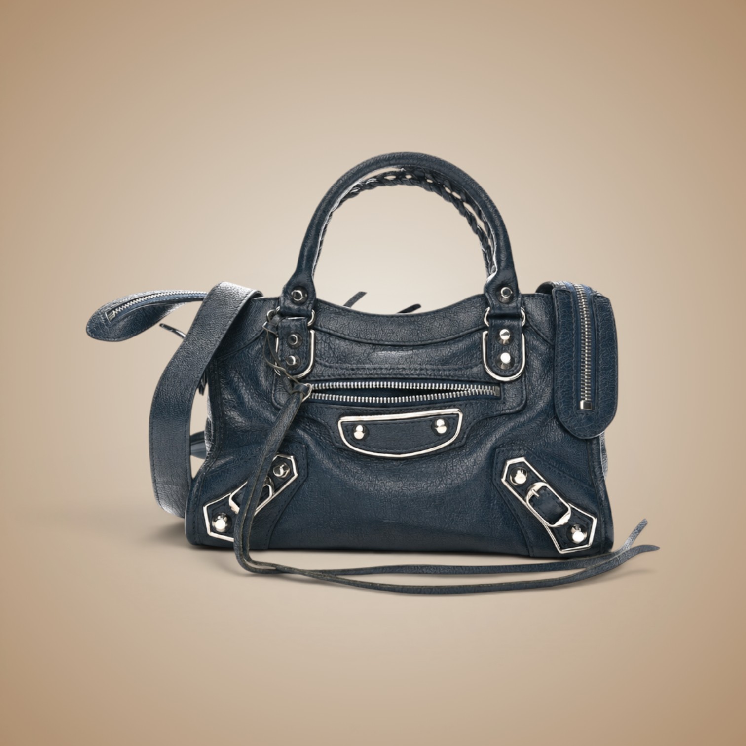 Balenciaga City Bag — Leather Restoration — before restoration