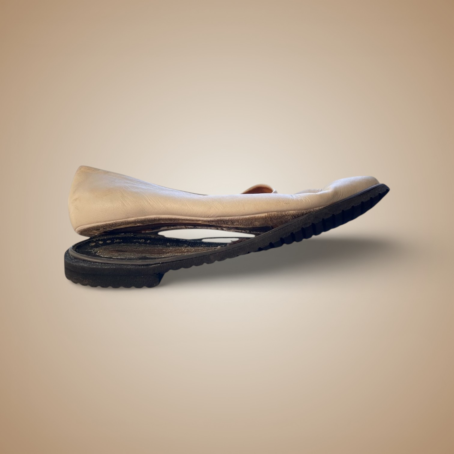 Bally Loafer — Vintage Restoration — before restoration