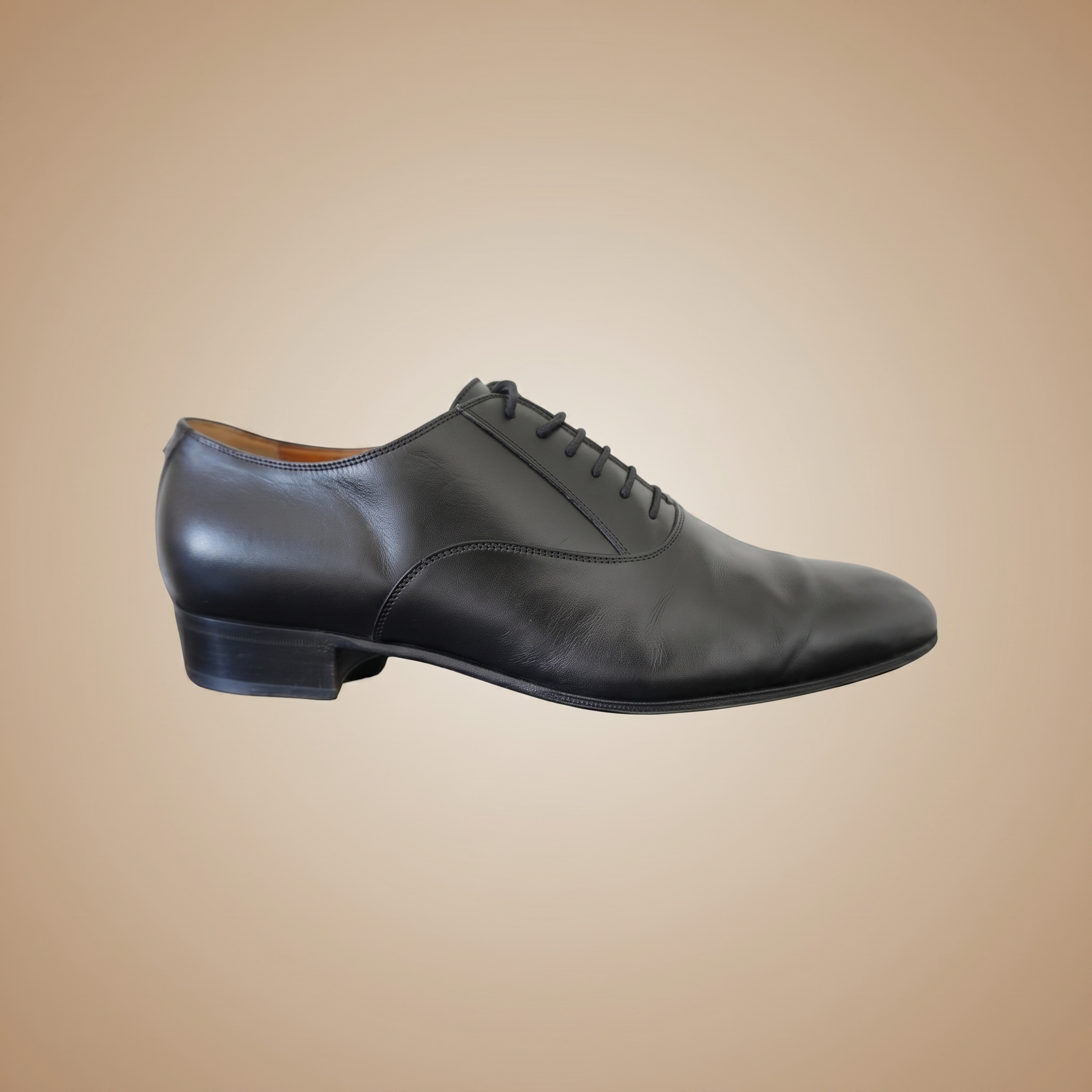 Gucci Web Lace Dress Shoes — Leather Cleaning — after restoration