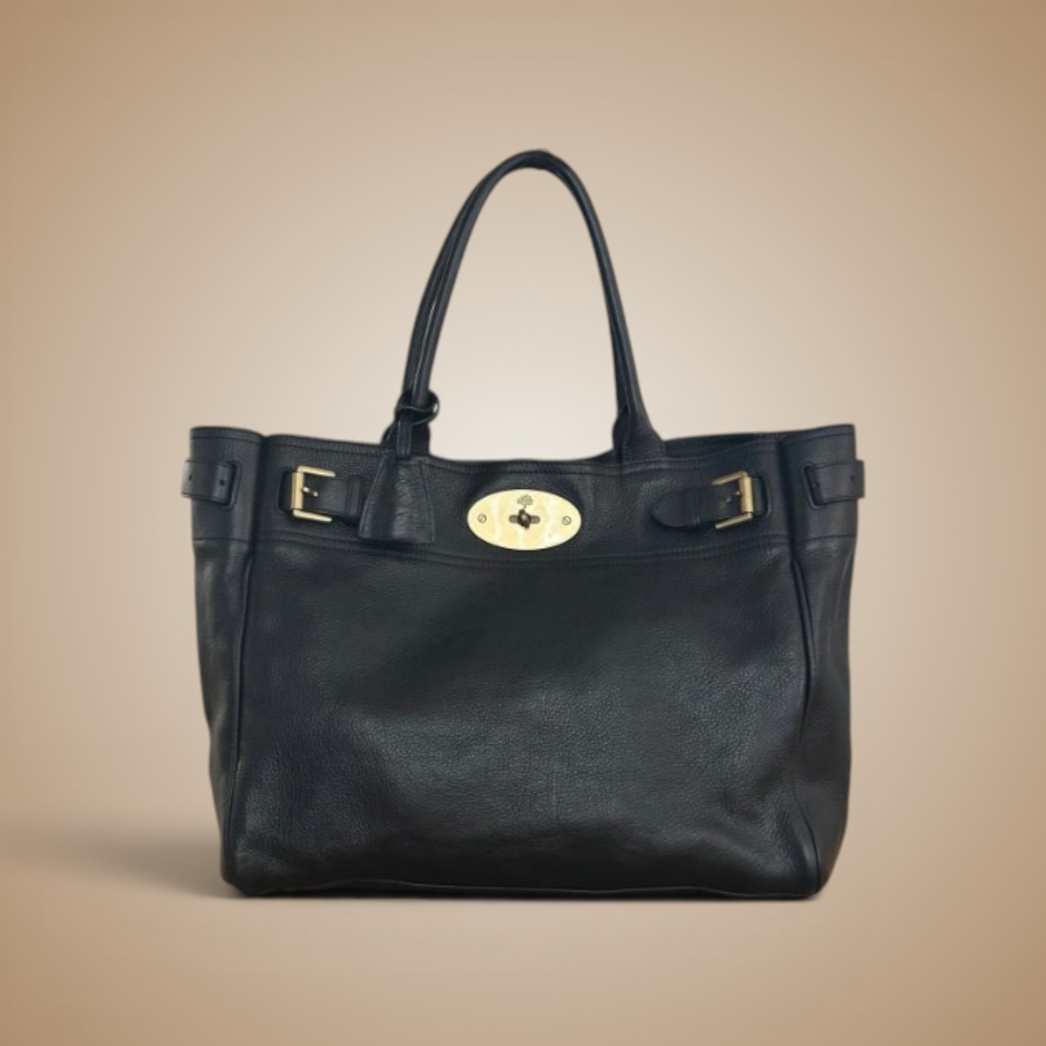 Mulberry Bayswater — Leather Restoration — before restoration